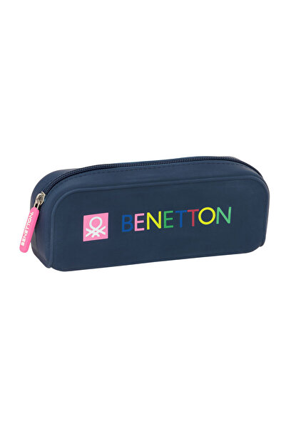 Benetton Holdall Damero Bleumarin 18,5 x 7,5 x 5,5 cm