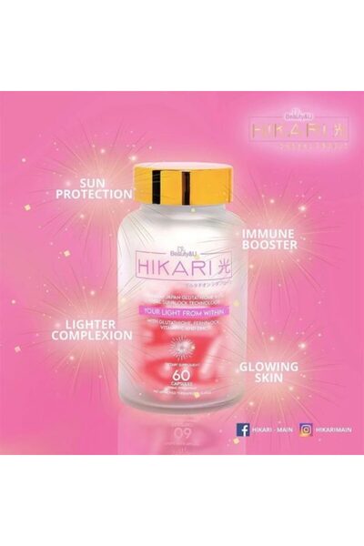 Beauty&U Hikari Ultra Premium Japan Glutathione With Oral Sunblock And Photoprotection Technology