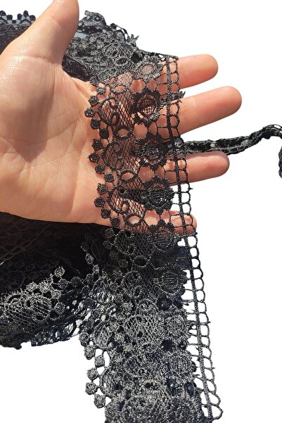 DUAYEN güpür dantel mat kenar çiçek sevinci kenar desen 1 metre