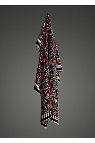 Levidor Φουλάρι με γεωμετρικό ριγέ μοτίβο με αστραφτερό κρύσταλλο