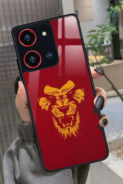 Reeder S19 Max Pro S 108 MP (Zoom) Uyumlu Aslan Tasarımlı Glossy Premium Kılıf