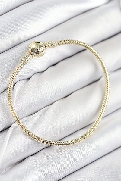 Epilons سوار نسائي من النحاس من Bfs طراز Topcuk باللون الذهبي