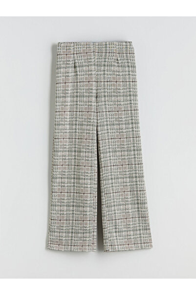 LC Waikiki Create Your Style from Uzg Store |   Plaid Girls' Pants with Elastic Waist