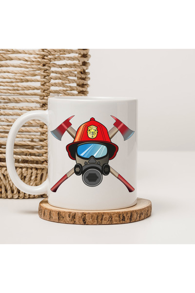 Er-Se Tasarım كوب رجل الإطفاء، كوب هدية لرجال الإطفاء،