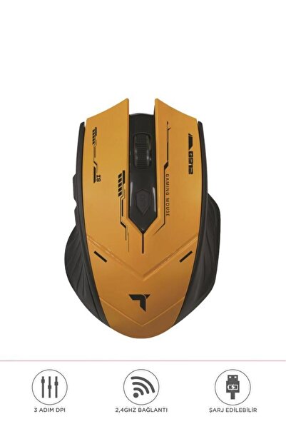 Başkenttekno TM-20 Çift Modlu Kablosuz Oyuncu Mouse Fare