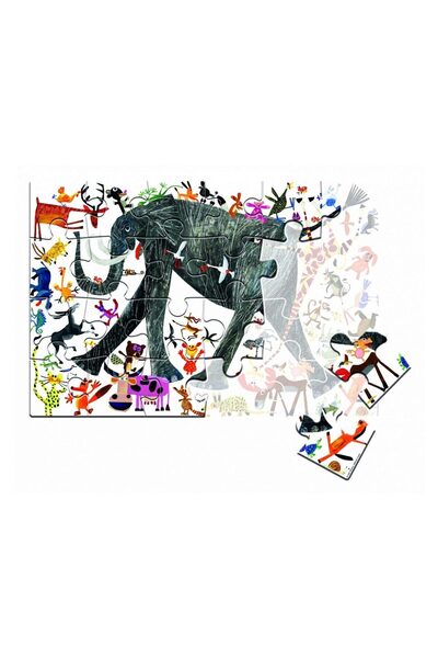 CLEMENTONI Puzzle 24 piese XXL - Elephant
