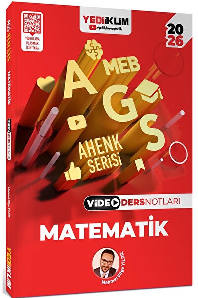 Yediiklim Yayınları 2026 MEB AGS Ahenk Serisi Matematik Sayısal Yetenek Video...