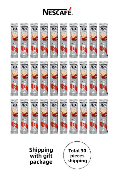 Nescafe عبوة اقتصادية مكونة من 30 قطعة - 2 في 1
