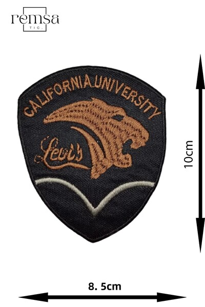 REMSATİC أرما - رقعة - نموذج رقعة نمر كاليفورنيا (8,5 سم × 10 سم)