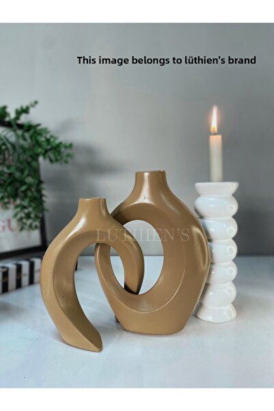 Luthien Modern Design Dear Ivy Vase and Candlestick Set
