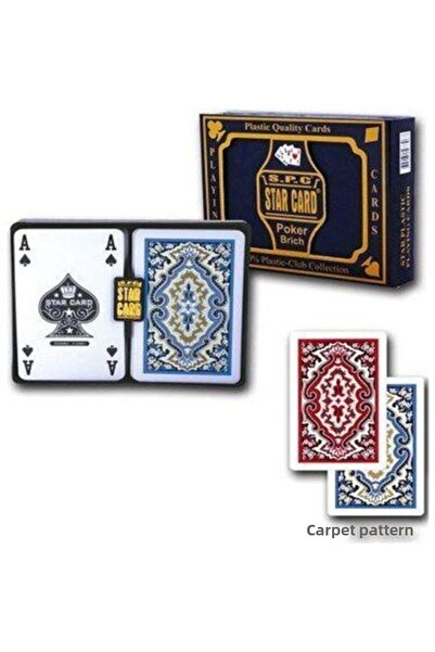 Neler Geldi Neler Playing Card 1stQuality Plastic Playing Cards Game Card Star Cart with 2 Pieces Deck Storage Box