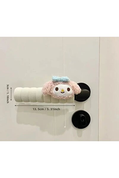 So Iconic Θήκη λαβής πόρτας Sanrio Kuromi Character / Δεξιά λαβή πόρτας / Διακόσμηση πόρτας