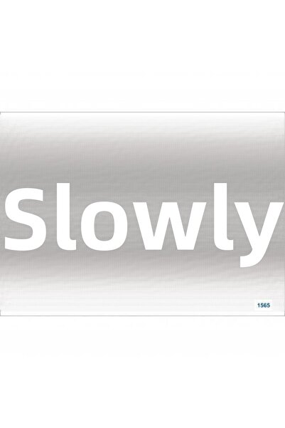 MarDyHome علامة تحذير بطيئة 25x35 الكود: 1565