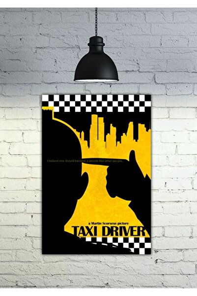 icase Taxi Driver Taxi Driver Film Poster Decor Concept Tablo MDF Calitate bu...