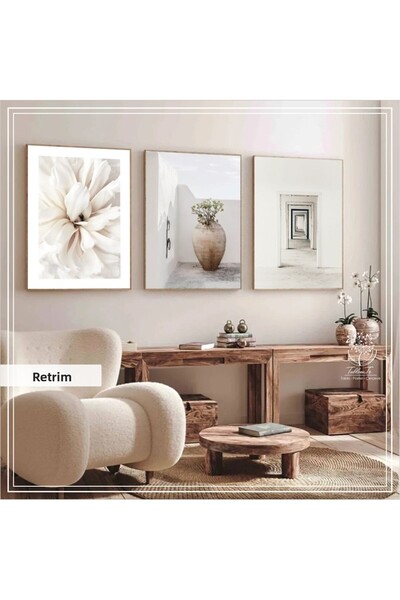 Tablomtr Set de 3 reamintiri de masă din sticlă reală cu cadru metalic