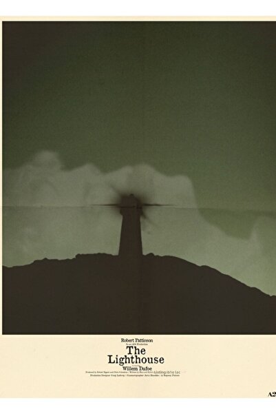 Universal Poster decorativ din lemn „The Lighthouse Rosemary’s Baby”
