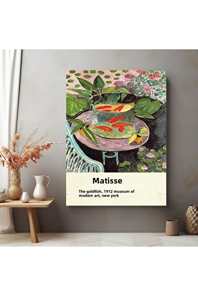 KOLDEMİR Mattise, Η Χρυσή Ψάρια, Πίνακας σε Καμβά, Διακόσμηση Σπιτιού