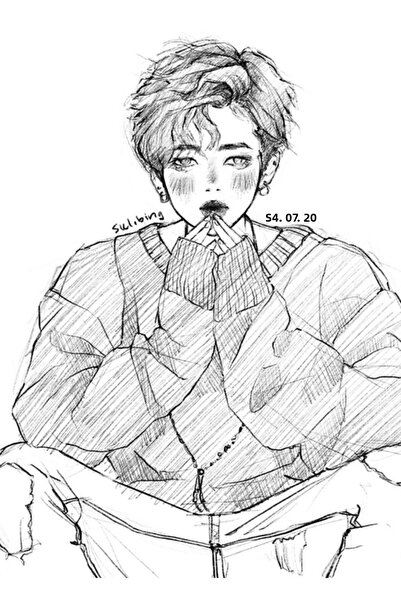 Universal Ynwa Jimin Ξύλινη Αφίσα Τέχνης Διακοσμητική Κωδικός4741