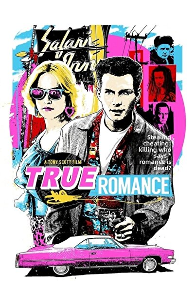 Universal Διακοσμητική ξύλινη αφίσα ρομαντικής φαντασίας της δεκαετίας του '90