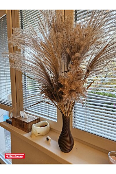 a life in games Vază decorativă modernă elegantă / mare – Design flori artificiale înalte Alb și colorat 21CM