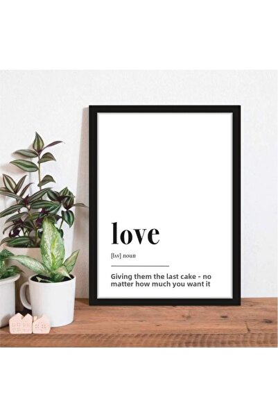 AR AJANS KANVAS TABLO Διακοσμητικός αφίσας MDF με θέμα την αγάπη