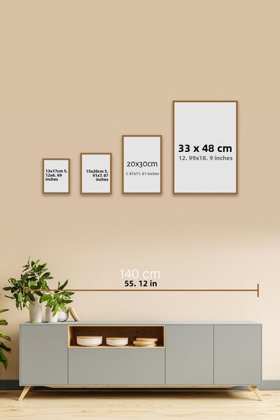 Artavessa 3 Piece Frame Look Mdf Table Set