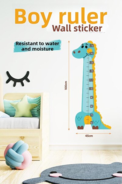 t tuğset etiket Set de autocolante de perete și măsurător de înălțime cu tema...