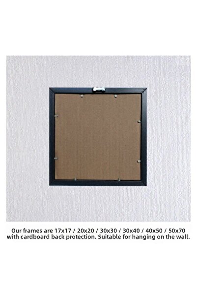 AS TİCARET Six-Piece 50x70 Frame (No Poster) - Bos1016