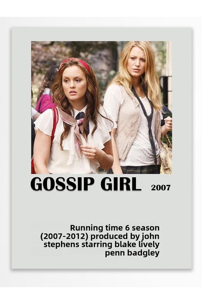 Postifull Gossip Girl - Αφίσα χωρίς πλαίσιο - Διακόσμηση τοίχου - Αφίσες τηλε...
