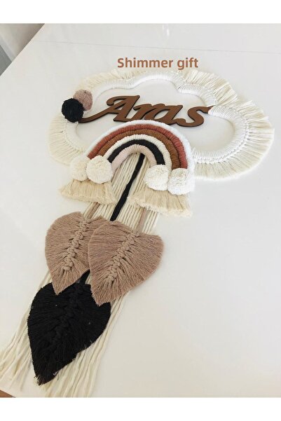 IŞILTI Ornament pentru ușă din macrame