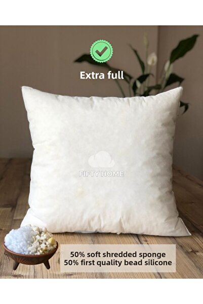 Fifty Home Pernă interioară Kırılant - 50% silicon / 50% carpici