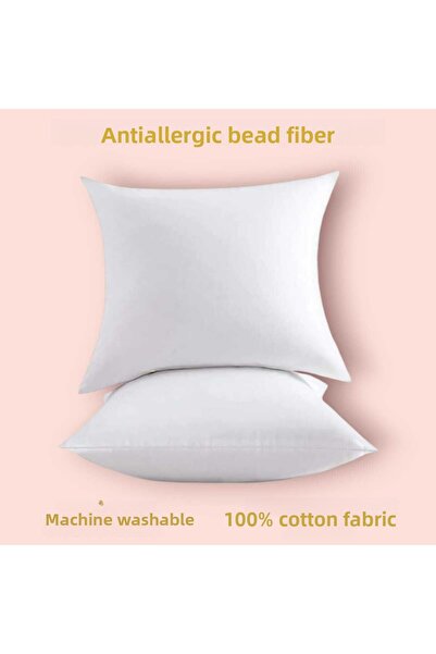 GameFruy 2 bucăți pernă de pernă antialergică umplută cu mărgele ultra pline ...