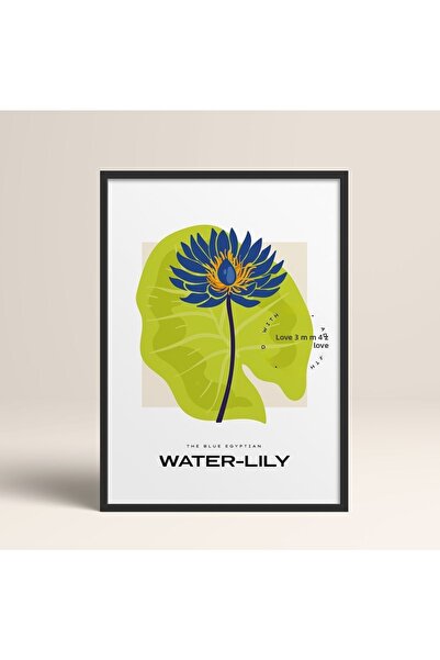 HOMEPACK Framed Blossom Flowers Abstract Flowers Modern Art Painting