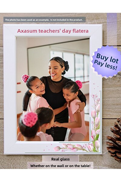 CreaWitch Gift Concept Frame with 18X24 Glass Legs for Teachers' Day - Real Glass