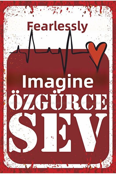 Hayat Poster Fără frică, visează liber, iubește, dragoste, cuvinte de dragost...