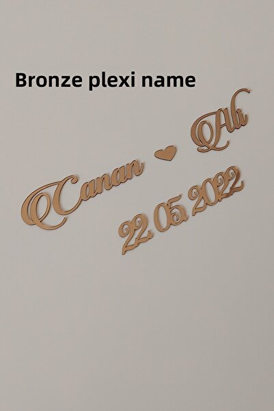 Verda Çerçeve Plăcuță de nume și dată din plexiglas bronzat pentru rame! Etic...