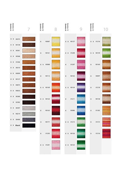 domino Ață de brodat Koton Perle Nr. 12