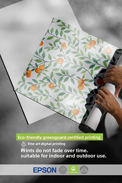 Postifull Black Framed Poster, Oranges, Illustration, Orange Color Poster, Summer Selection 2025, No:109539