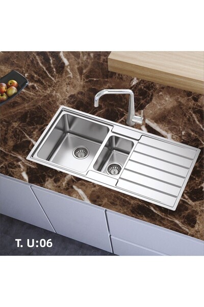 Bigaimaj مقعد مطبخ بلون القهوة - 70 سم × 100 سم، نمط رخامي ومطلي بالرقائق الم...