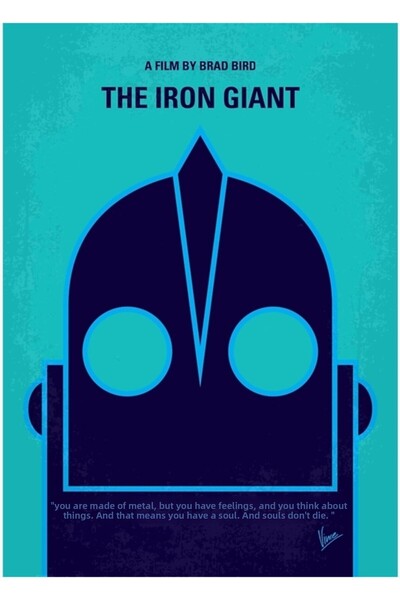 Universal No406- Poster decorativ din lemn „Gigantul de Fier”