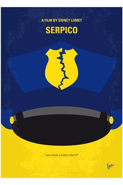 Universal No891 Poster decorativ din lemn Serpico Tablo