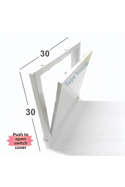 BANT EVİ Capac de răspuns cu tijă metalică de 30x30cm - Control de apăsare de...