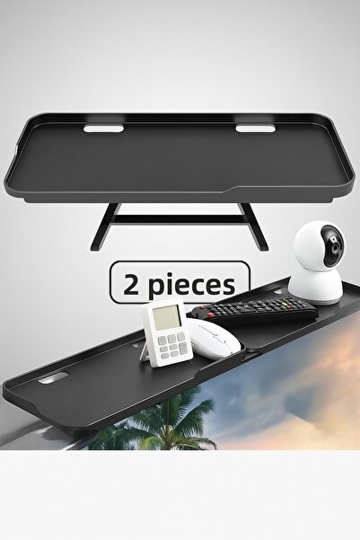 Comprox Organizator de rafturi reglabil pentru monitor TV 2BUC |   Televiziune, ceas tabletă Stand practic