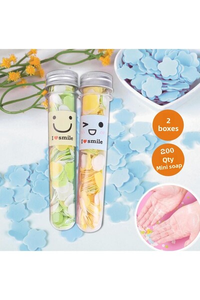 ERA SABUN سلسلة جديدة مكونة من قطعتين 200 ورقة من الصابون الورقي الصغير المعط...