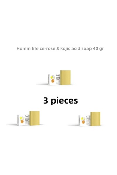 Homm Bitkisel Turmeric & Kojic Acid Soap
