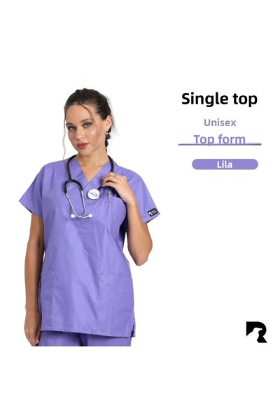 Raven Uniform للجنسين Terikoton طبيب ممرضة جيرسي الطبية جيرسي الجراحية أعلى ر...