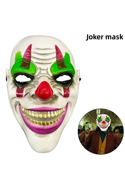 Go İthalat قناع الجوكر ذو الطابع المجنون والمضحك والرومانسي (5258)