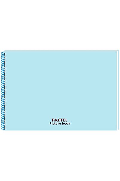 Keskin Culoare 35x50 20 coli Copertă din plastic în spirală Caiet de pictură pastel 1 bucată