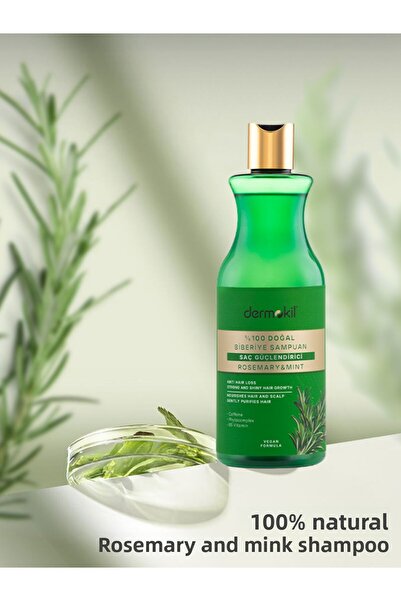 Dermokil 100% Natural Rosemary Hair Strengthening Shampoo 400 ml
