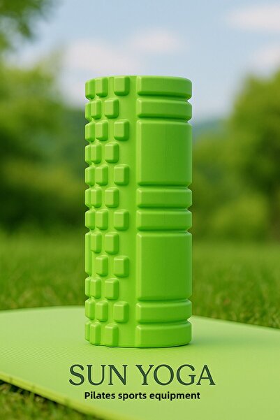 SUN YOGA PİLATES SPOR EKİPMANLARI Sunyoga Zafu Meditation Cushion and Foam Roller Two Together